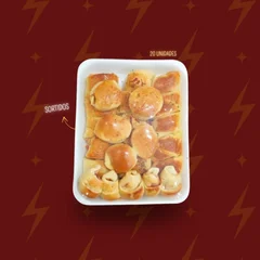 Bandeja C/20 Mini Assados (Sortidos) - (Disponíveis a partir das 14h)