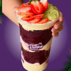 Paraíso de Açaí 770ml ( 6 Toppings Grátis )  + 1 Premium Grátis 