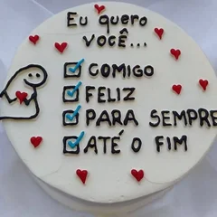 Frase ' Eu quero voce...."