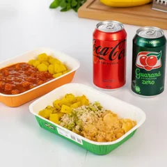 Combo Plus: 2 Marmitas + 2 Bebidas