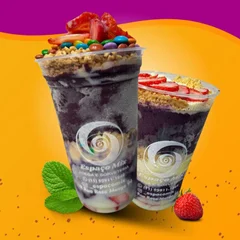 Açai ou Cupuaçu Trufado com Creme de Avelã 550ml