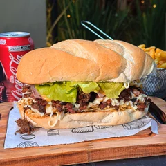 Baguete Carne Desfiada
