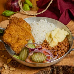 🍗 FILÉ DE FRANGO À MILANESA (≈200g)