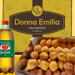 50 Salgados + Guaraná Antarctica 1 litro