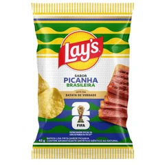 Batata Lay's Sabor Picanha Brasileira 62g
