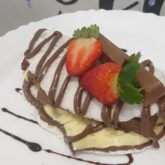 Tapioca Kit-Kat, Nutella, Creme de Ninho e Kiwi