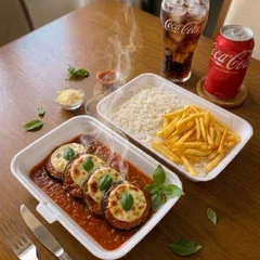 Combo leve berinjela+ Coca cola 350ml 