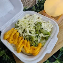 Batata Recheada com Brócolis e Requeijão Cremoso (450gr)