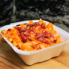 Batata Frita Individual C/ Bacon e Cheddar