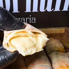 PORÇÃO DE BORDA PÃOZINHO DE CHOCOLATE BRANCO
