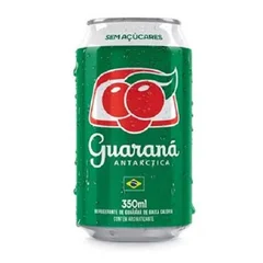 Refrigerante Antarctica Guaraná Zero 350ml