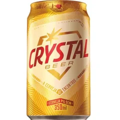 Cerveja Crystal Lata 350ml