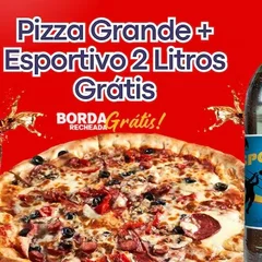 Pizza Grande + Refrigerante 2 Litros Grátis