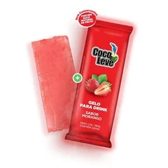 Gelo para Drink Morango Coco Leve 200ml