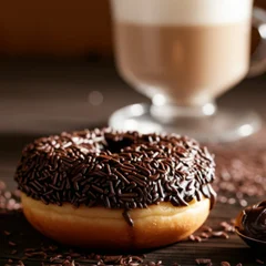 Donut Brigadeiro Cremoso