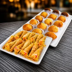 Combo (Salgadinhos + Canudinhos de Queijo Cuia)