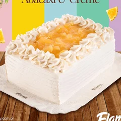 Abacaxi com Creme  Fatia