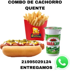 Trio HOT DOG (LINGUIÇA) 15CM