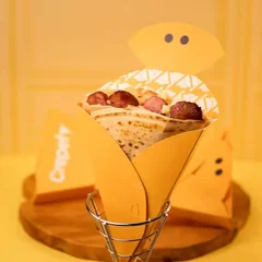 Crepe Calabresa e Muçarela