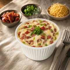 Bacon ao Molho Branco