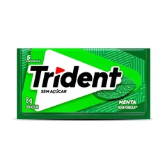 Goma Mascar Trident Menta 8g