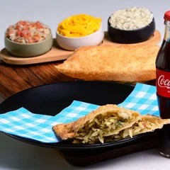 4 Fogazzas Salgadas + 4 Refri 200ml Gratis