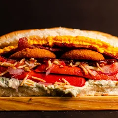 Hot Dog Onion Ring