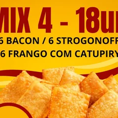 🔥 Combo de Mini Pasteis - Mix 4 - Vem 18un