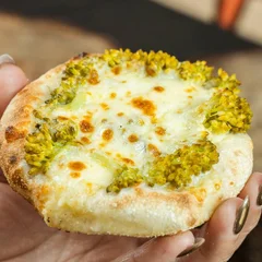 Queijo Mussarela com Brócolis