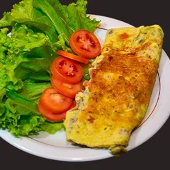 Omelete Salada