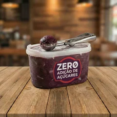 Açaí zero adição de açucares super premium contendo 50% de polpa de açaí!