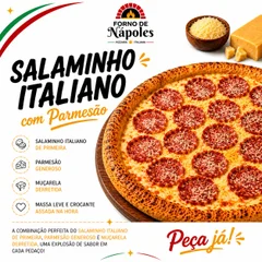 Salaminho Italiano E Parmesão Deliciosa