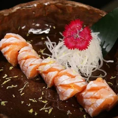 sashimi barriga de Salmão (6Unid.)