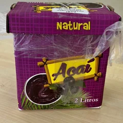 Caixa de açaí de 2 litros 