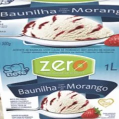 Baunilha com Morango zero 1LT