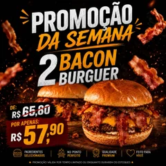 2 BACON BURGUER