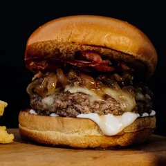 Burger Bacon Blue Cheese