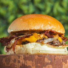 2 CHEESE BURGER BACON POR...