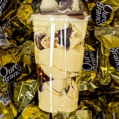 Copo da felicidade ouro branco