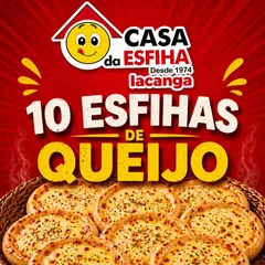 (COMBO) 10 Esfihas de Queijo