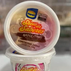 Sorvete Bapka Sabor Napolitano 250ml