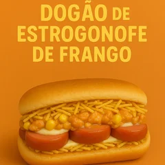 Dogão estrogonofe de frango