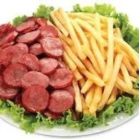 Porção Fritas Com Calabresa