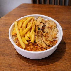 Filé de Frango Grelhado C/Fritas