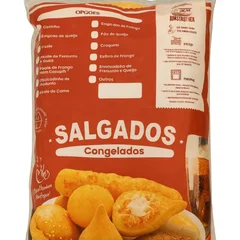 50 minis salgados variados basta aquecer 