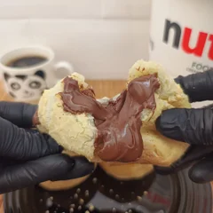 Pão de Queijo Recheado - Nutella