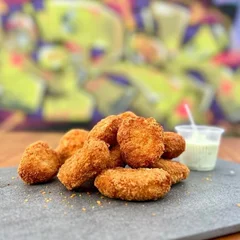 Porção Peito de frango empanado(10 und)