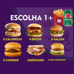 TRIO PERFEITO HAMBURGUER + BATATA(M) E ANT LATA