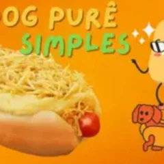 Dog Purê Simples