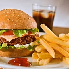 Combão + Fritas Palito + Fruki 350ml + Maionese